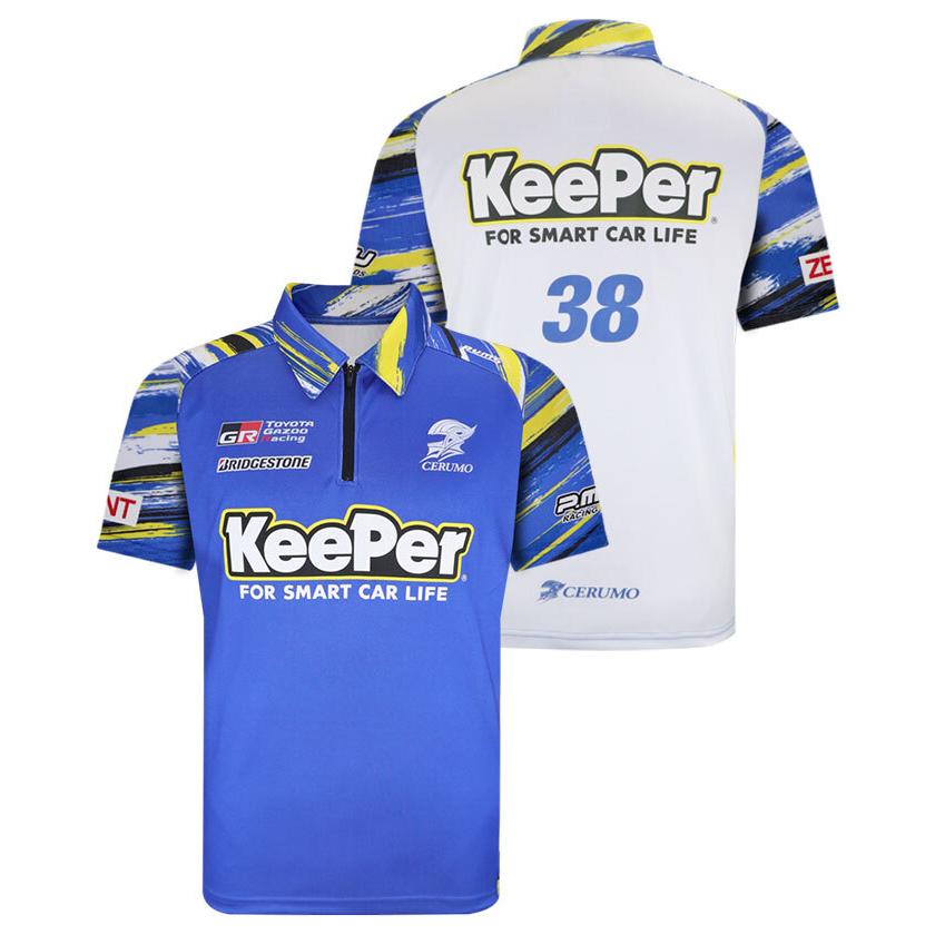 https://ec-admin.keepergiken.co.jp/img/shop/TGR TEAMKeePerCERUMOチームポロシャツ2025